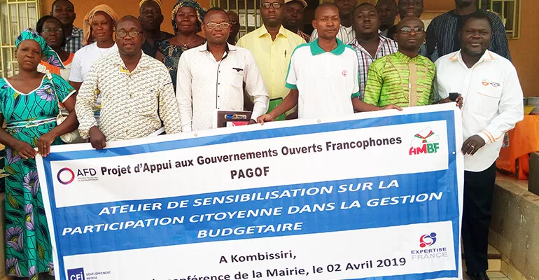 Sensibilisation sur la participation citoyenne dans la gestion budgétaire au Burkina Faso – mars 2019 #PAGOF