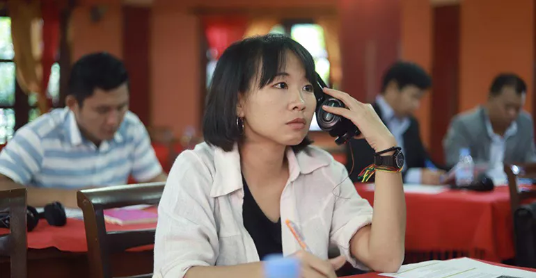 Séminaire de lancement du projet Connexions rurales, Phnom Penh, le 25 octobre 2018 © Thmey Thmey #connexionsrurales