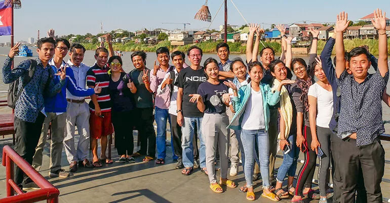 Environmental Journalism Training in Cambodia, March 2019 #connexionsrurales