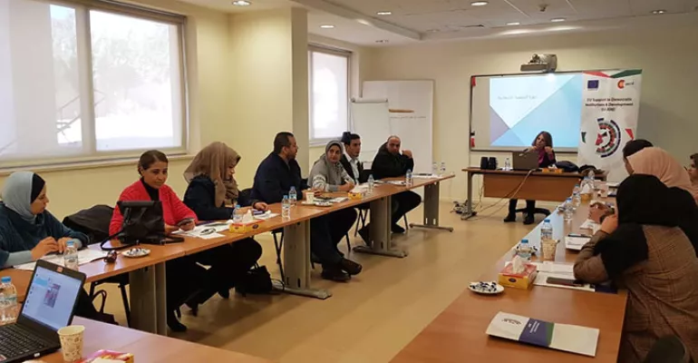 Training to cover parliamentary elections in Jordan - December 2019 #EUJDID