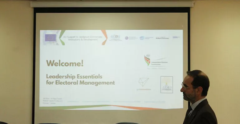 Training of Trainers on Leadership and Electoral Management Skills: LEAD ToT Project. January 2018 #EUJDID