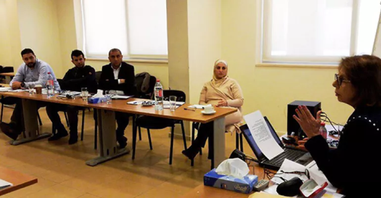 Première session de formation Journalisme Politique - 4 mars 2018 au Jordan Media Institute #EUJDID