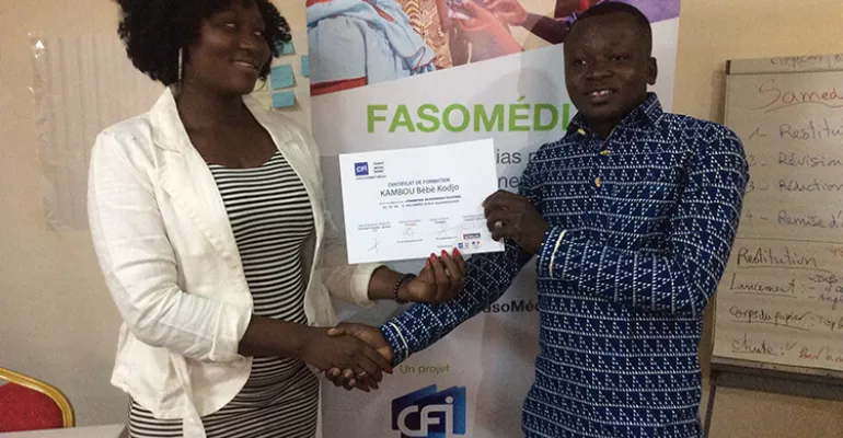 TV training FasoMedia 2, December 2018 #FasoMedias