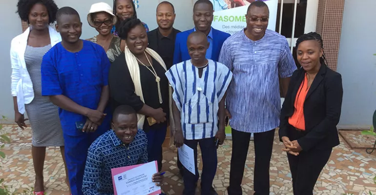 TV training FasoMedia 2, December 2018 #FasoMedias