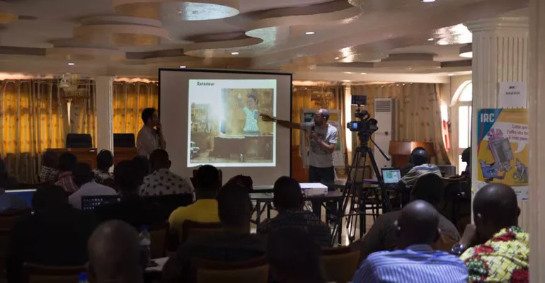 Training in general culture on the key concepts of citizen control of public action, January 2017. #FasoMedias