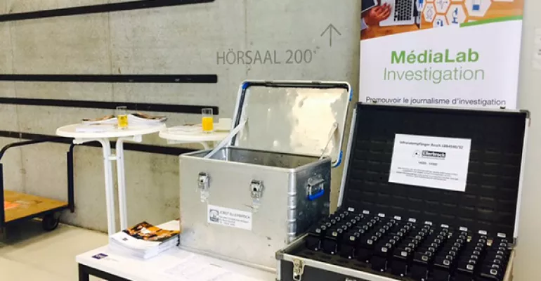 12 journalistes (Maghreb + Mashreq) invités par CFI au #GIJC19, Hambourg, septembre 2019 #MédiaLabInvestigation