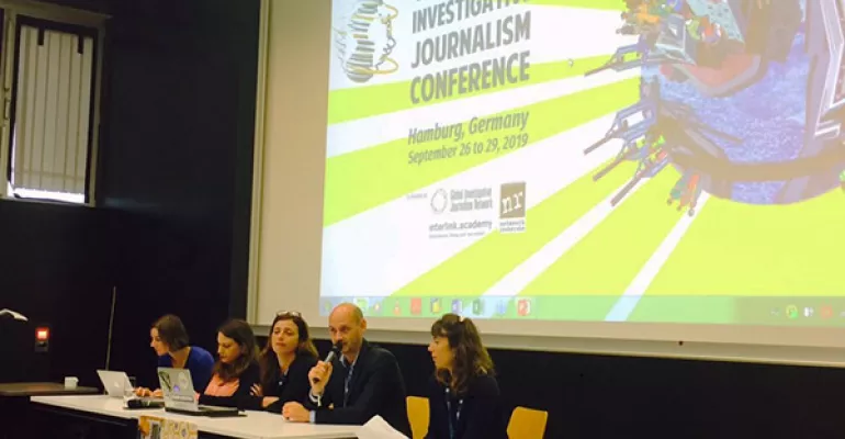 12 journalists (Maghreb + Mashreq) invited by CFI to # GIJC19, Hamburg, September 2019 #MédiaLabInvestigation