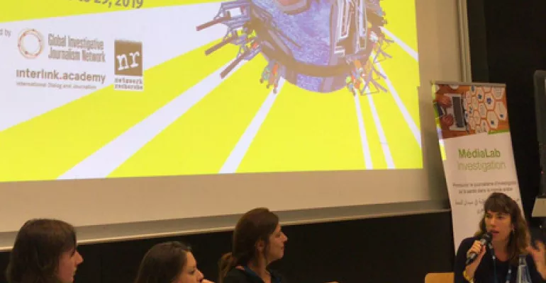 12 journalistes (Maghreb + Mashreq) invités par CFI au #GIJC19, Hambourg, septembre 2019 #MédiaLabInvestigation