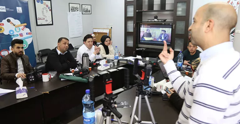 Formation au journalisme-mobile, production de films par des appareils intelligents, mars 2019. #halmedia