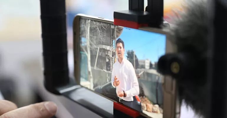 Formation au journalisme-mobile, production de films par des appareils intelligents, mars 2019. #halmedia