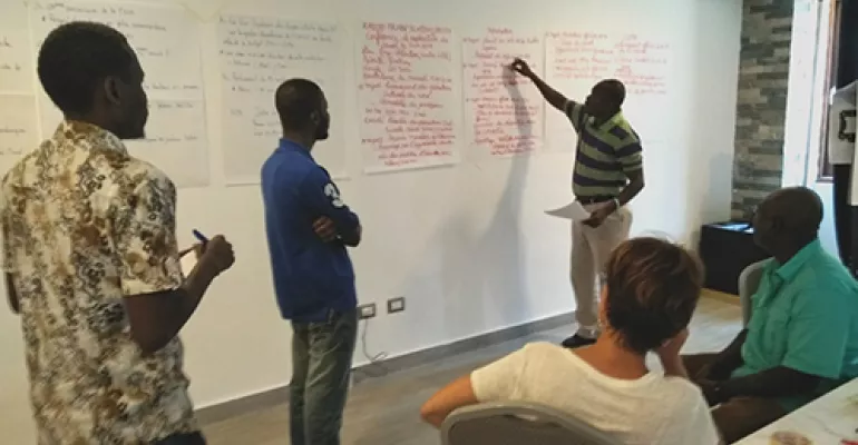 Formation en management éditorial de 30 journalistes de 16 radios, juin 2018 #InfoToupatou