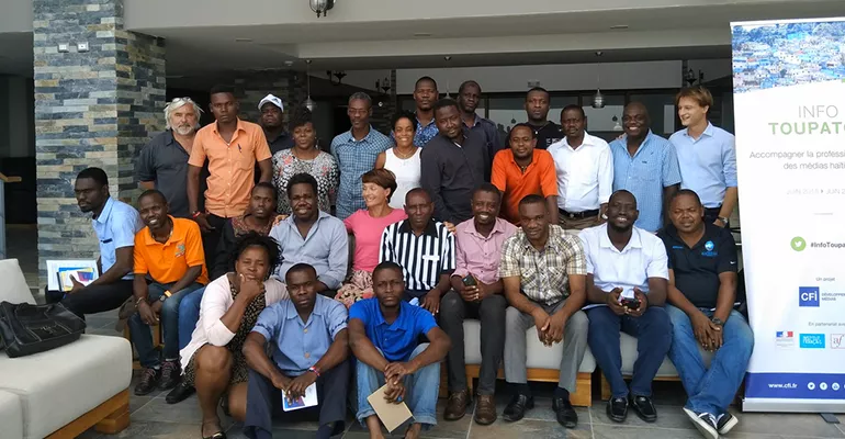 Formation en management éditorial de 30 journalistes de 16 radios, juin 2018 #InfoToupatou