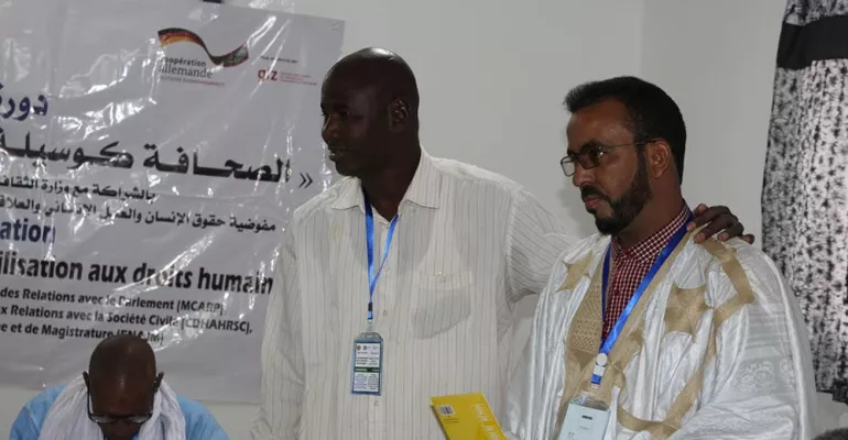 Formation aux modules de base du journalisme sur les droits humains, 2019 #InfosDroitsMauritanie