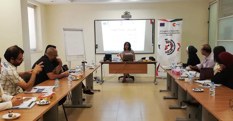 Juillet 2018 - Jordanie, 5e session de formation en journalisme politique : 9 journalistes (dont 6 femmes) issusde Al-Ghad, Al-Sabeel, RJ RADIO, Roya, Talal Abu Ghazala et la chaîne Al-Yom. #EUJDID