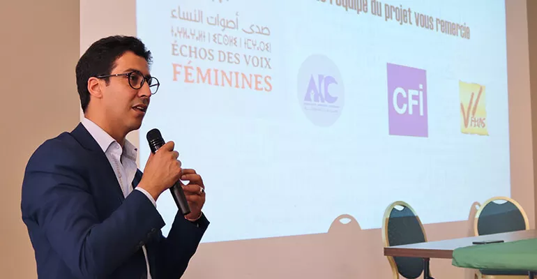 Lancement du projet à Marrakech (Maroc) - mars 2019 #SadaAswatNissaa