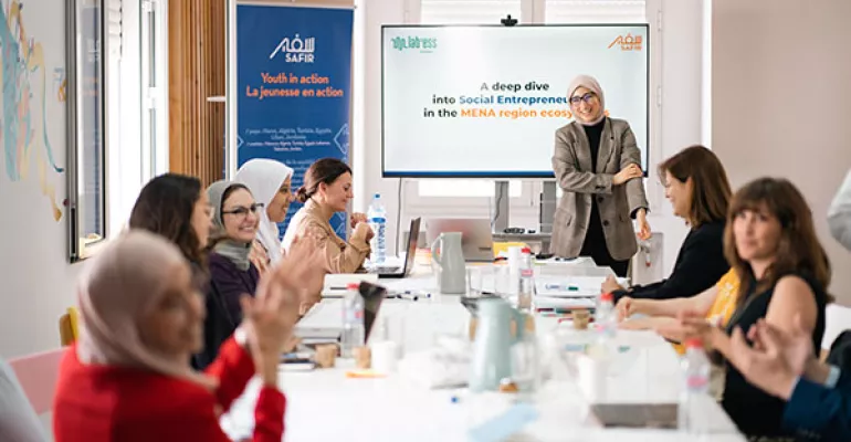 From Tunis to Casablanca, Safir brings together incubators and young entrepreneurs - May 2023 #SafirUE