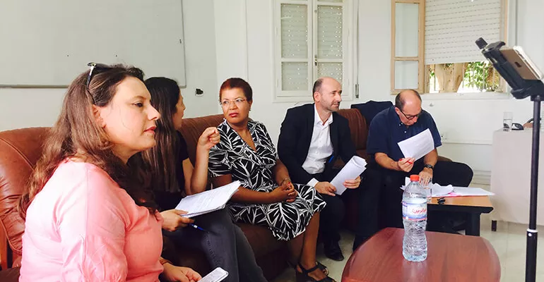 The Media & Democracy project gathered 20 students and journalism professionals in Tunis and Bordeaux - September 16/29, 2019. #MediaLabCampus