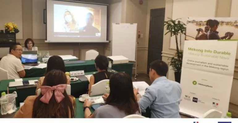 Into CFI and Varan “Water and Mekong Delta” documentary film training in Can Tho, September 2020 #MekongNews