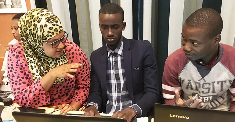 Formation à l’écriture web et à l’investigation – Dakar (Sénégal) - janvier 2018 #NailaMedias