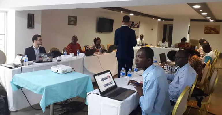 For 3 days the Ivorian civil society is trained in the monitoring and evaluation of the national action plan PGO under the project #PAGOF: 3-6 December 2018. #PAGOF
