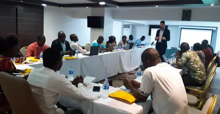 For 3 days the Ivorian civil society is trained in the monitoring and evaluation of the national action plan PGO under the project #PAGOF: 3-6 December 2018. #PAGOF