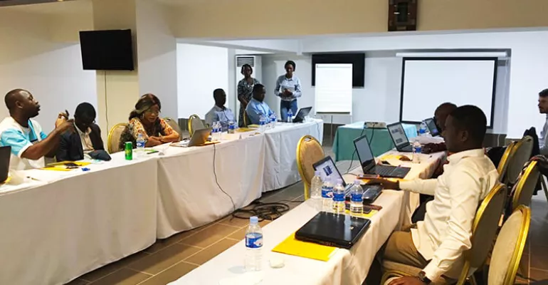 For 3 days the Ivorian civil society is trained in the monitoring and evaluation of the national action plan PGO under the project #PAGOF: 3-6 December 2018. #PAGOF