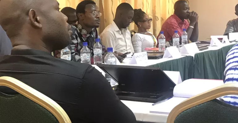 En marge des Data Days, atelier sur les données ouvertes au Burkina Faso, février 2019. #PAGOF