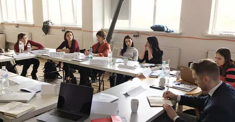 1st session of the cycle "Justice journalism and judicial chronicle", February 2019 #pravojustice