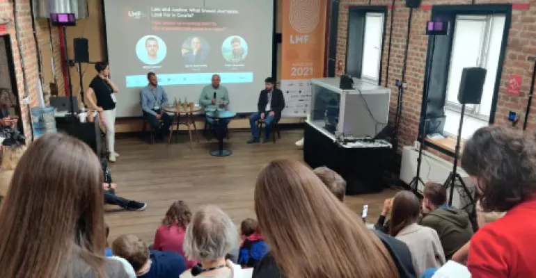 Lviv Media Forum 2021 on Justice journalism #pravojustice