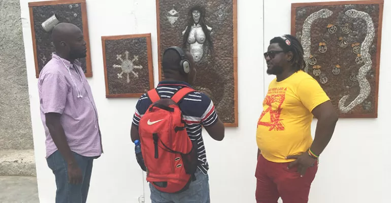 La promotion des Cayes en reportage au festival #DestinationAquin - avril 2019 #InfoToupatou