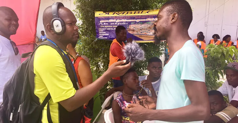 La promotion des Cayes en reportage au festival #DestinationAquin - avril 2019 #InfoToupatou