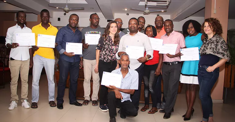 11 managers and directors of radios trained in financial management and marketing from September 9 to 19, 2019. #InfoToupatou