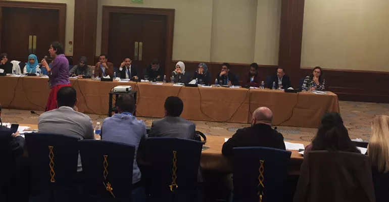 25 Yemeni journalists gather to reflect on humanitarian information (28-30 November 2017) #YMER