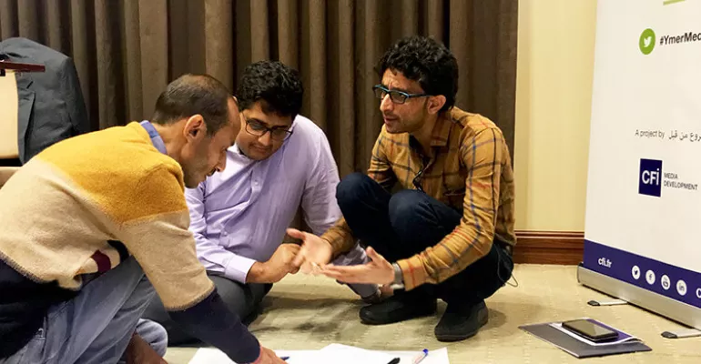 Session on the Journalistic Treatment of Humanitarian Information - November 2018 #YMER